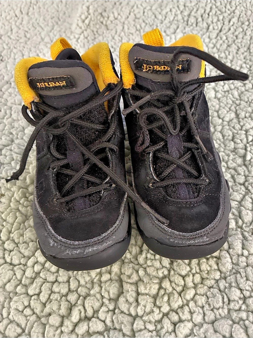 Jordan 23 Kids Sneakers Black & Yellow Boys US 8C
